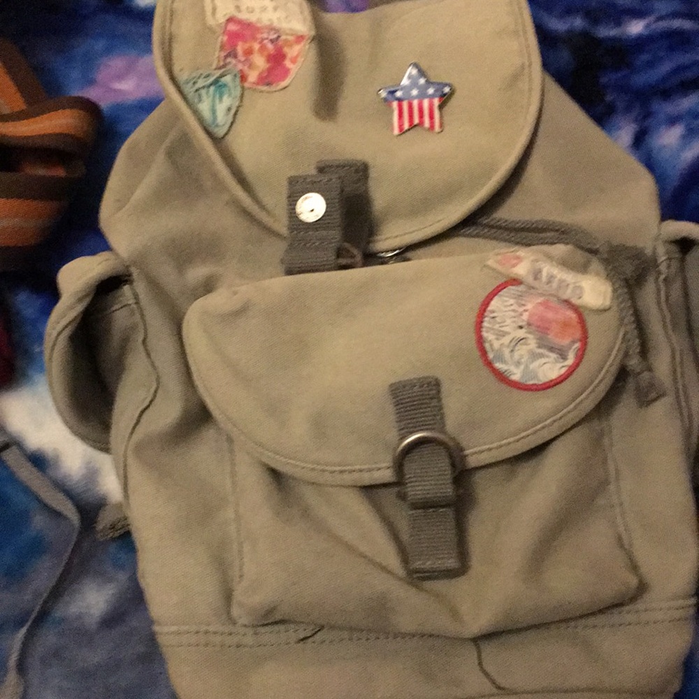 Aeropostale canvas rucksack
